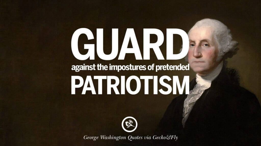 Guard against the impostures of pretended Patriotism